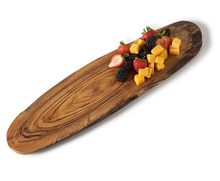 Load image into Gallery viewer, Gather Charcuterie Serving Board with Embroidered Dish / Kitchen Towel
