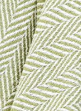 Load image into Gallery viewer, Countryside Comfort Green Throw with Fringe
