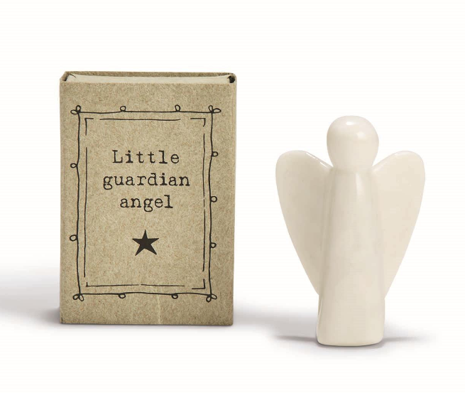 Little Guardian Angel Matchbox - Porcelain