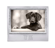 Load image into Gallery viewer, Mariposa Top Dog Beaded 4x6 Frame
