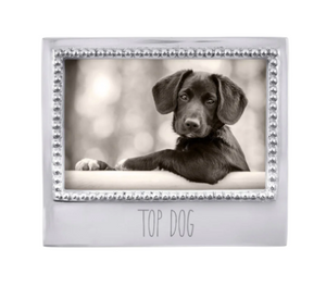 Mariposa Top Dog Beaded 4x6 Frame