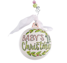 Load image into Gallery viewer, Pink Eggs Baby&#39;s 1st Ornament
