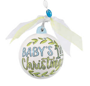 Blue Eggs Baby's 1st Ornament