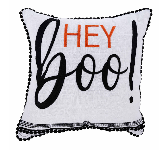 Hey Boo! Pillow