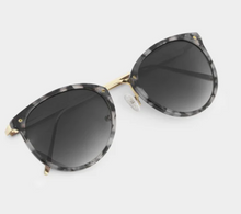 Load image into Gallery viewer, Santorini Sunglasses - Gray Tortoiseshell
