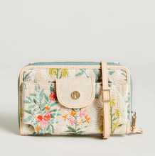 Load image into Gallery viewer, Spartina 449 Multi Phone Crossbody Queenie Topiary Flax
