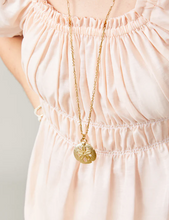 Load image into Gallery viewer, Sand Dollar Necklace 31&quot; - Gold
