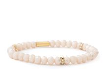 Load image into Gallery viewer, Spartina 449 Stretch Bracelet 6mm - Cream

