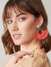 Load image into Gallery viewer, Spartina 449 Macrame Earrings - Orange
