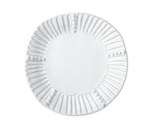 Load image into Gallery viewer, Vietri Incanto Stripe Salad Plate - White - 9&#39;&#39;D
