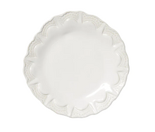 Load image into Gallery viewer, Vietri Incanto Stone White Lace Salad Plate
