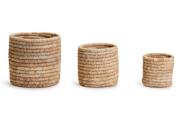 Date Leaf Cachepots