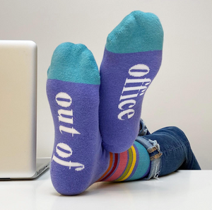Working Hard Mug And Out Of Office Socks Gift Set
