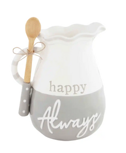 Happy Always Pitcher Set