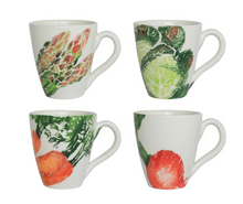 Load image into Gallery viewer, Vietri Spring Vegetables Assorted Mugs - Set of 4
