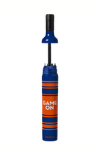 Load image into Gallery viewer, Game On Blue/Orange Bottle Umbrella
