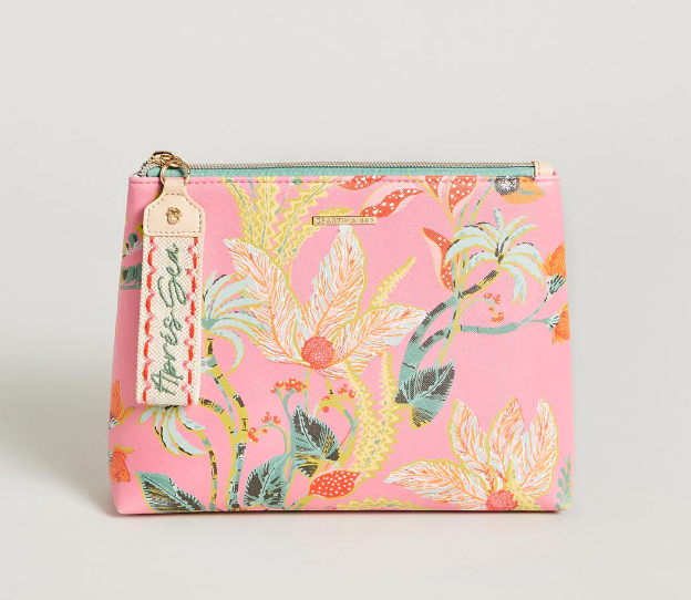 Spartina 449 Apres Sea Bag Queenie Tropical Floral Pink FINAL SALE AGAPANTHUS