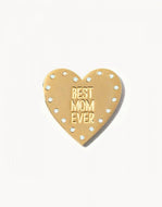 Spartina 449 Classic Locket Note Gem Heart Best Mom