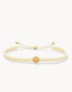 Spartina 449 Friendship Bracelet - Cream/Sand Dollar