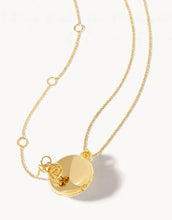 Load image into Gallery viewer, Spartina 449 Heart Locket Necklace 30&quot; Pearlescent
