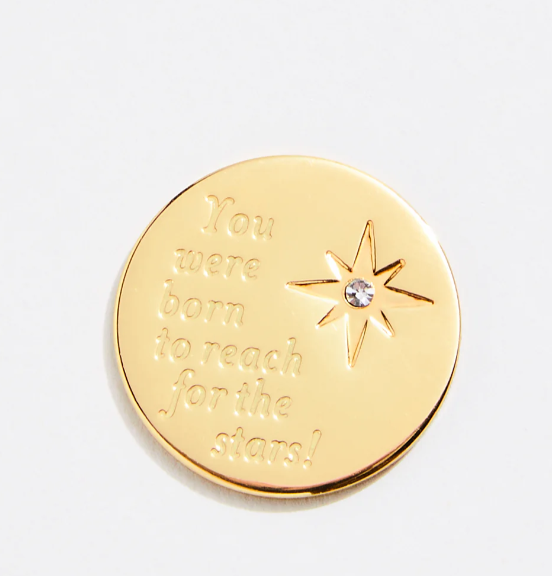 Spartina 449 Locket Note Gem Reach for the Stars