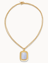 Load image into Gallery viewer, Spartina 449 Mason Necklace 36&quot; - Blue Chalcedony
