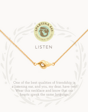 Load image into Gallery viewer, Spartina 449 Sea La Vie Listen Necklace
