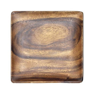Square Wooden Plate / Charger/ Tray