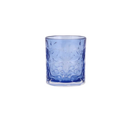 Vietri Barocco Cobalt Double Old Fashioned Glass