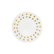 Vietri Medici Gold Salad Plate - FINAL SALE