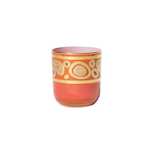 Vietri Regalia Double Old Fashioned - Orange