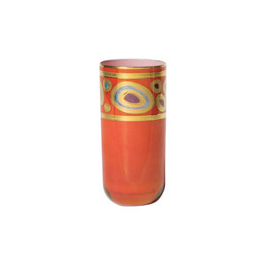 Vietri Regalia High Ball - Orange