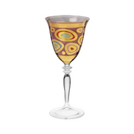 Vietri Regalia Wine Glass Purple