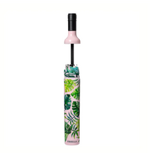 Load image into Gallery viewer, Vinrella Tropical Paradise Bottle Umbrella open umbrella 
