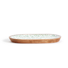 Load image into Gallery viewer, Countryside Hand-Crafted Wood Oval Platter
