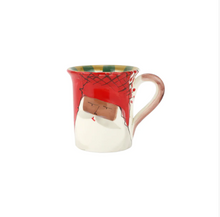 Load image into Gallery viewer, Vietri Old St. Nick Multicultural Mug - Red Hat
