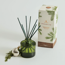 Load image into Gallery viewer, Frasier Fir Petite Reed Diffuser - 4 oz (Green Glass)
