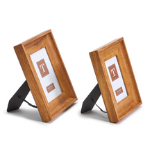 Load image into Gallery viewer, Faux Boi Wide Wood Profile Photo Frames
