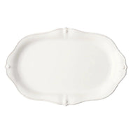 Juliska Berry and Thread 20” Flared Platter - Whitewash