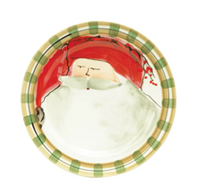 Load image into Gallery viewer, Vietri Old St. Nick Dinner Plate - Red Hat
