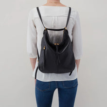 Load image into Gallery viewer, HOBO Merrin Convertible Backpack - Black

