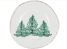 Load image into Gallery viewer, Vietri Melamine Lastra Holiday Salad Plate
