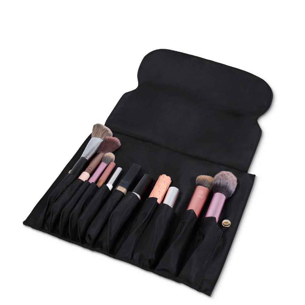 Brush Organizer - Black Fabric