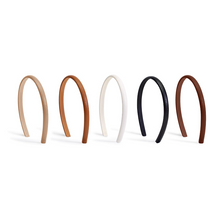 Load image into Gallery viewer, Fine Line Vegan Leather Headband
