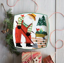 Load image into Gallery viewer, Old St. Nick 2022 Limited Edition Sqaure Platter
