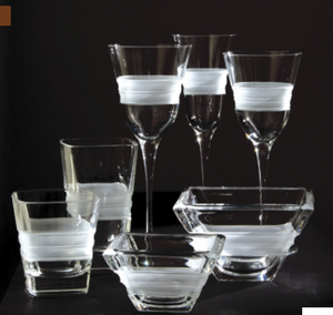 Vietri Lastra Champagne Glass