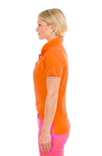 Load image into Gallery viewer, GripeLess - Cotton Piqué Polo Shirt - Orange

