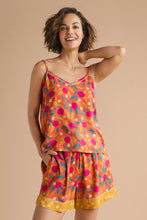 Load image into Gallery viewer, Cami Pomegranate in Tangerine Pyjamas - Tangerine
