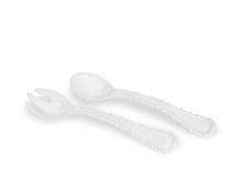 Load image into Gallery viewer, Beatriz Ball VIDA Alegria Large Melamine Salad Servers White
