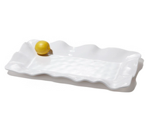 Load image into Gallery viewer, Beatriz Ball VIDA Havana Melamine White Long Rectangular Platter
